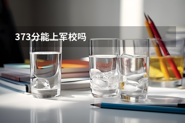373分能上军校吗